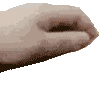 Petting hand